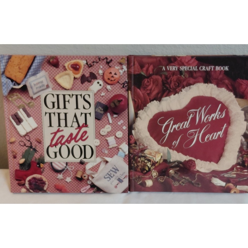 Leisure Arts Memories in the Making Series Lot of 2 Craft Books Gifts That Taste